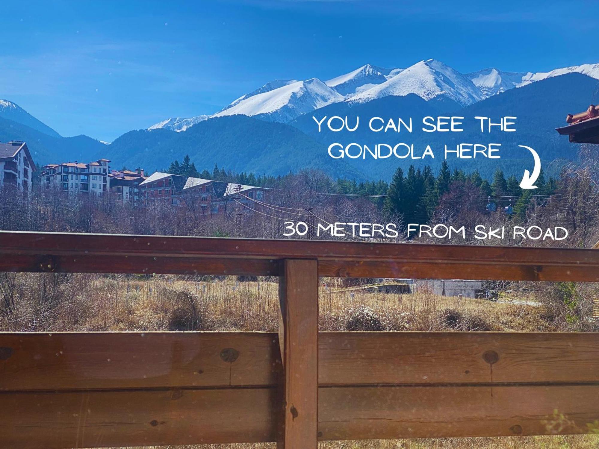 バンスコModern Mountain Getawayアパートメント エクステリア 写真